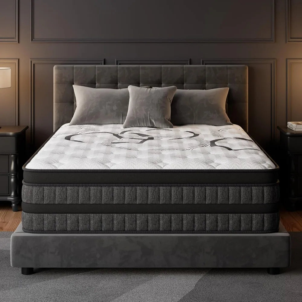 EvoLuxe Mattress – Euro Top Comfort with Zoned Pocket Coil Support