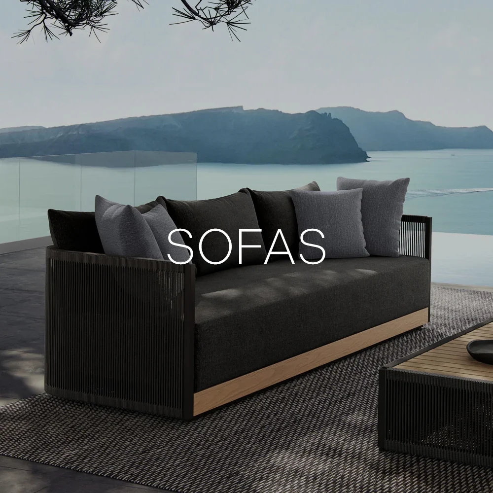 OUTDOOR SOFAS